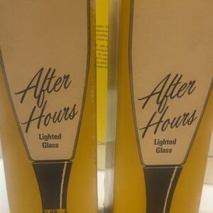 Vintage light up cups